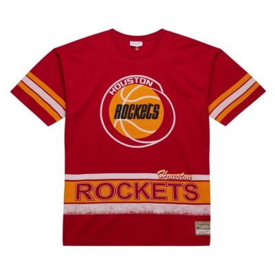 Mitchell-Ness-Fashion-Oversized-SS-Tee-Vintage-Logo-Houston-Rockets-T-Shirt