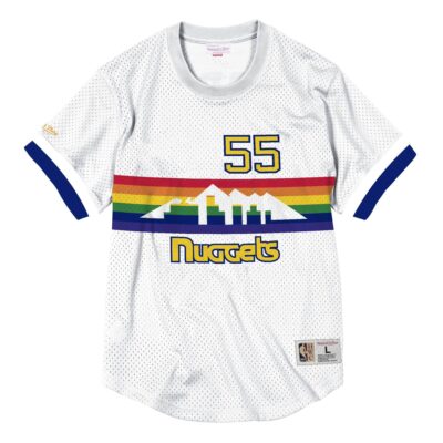 Mitchell-Ness-Name-And-Number-Mesh-Top-Denver-Nuggets-1992-93-Dikembe-Mutombo-T-Shirt