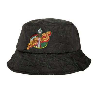 Mitchell-Ness-Quilted-HWC-Seattle-Supersonics-Bucket-Hat