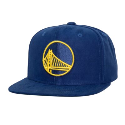 Mitchell-Ness-Sweet-Suede-Snapback-Golden-State-Warriors-Hat