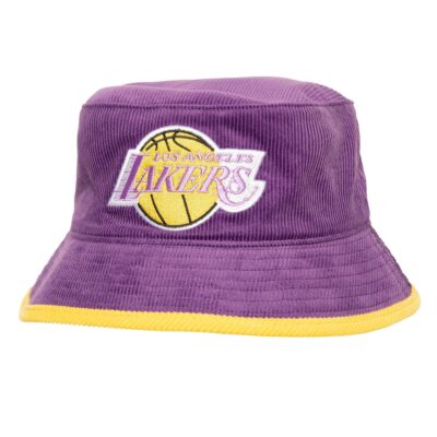 Mitchell-Ness-Team-Cord-HWC-Los-Angeles-Lakers-Bucket-Hat