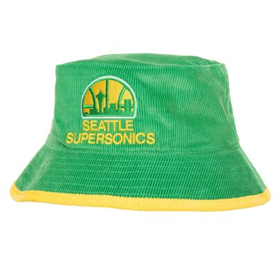 Mitchell-Ness-Team-Cord-HWC-Seattle-Supersonics-Bucket-Hat