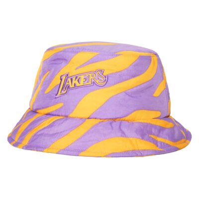 Mitchell-Ness-x-Melody-Ehsani-Quilted-Los-Angeles-Lakers-Bucket-Hat