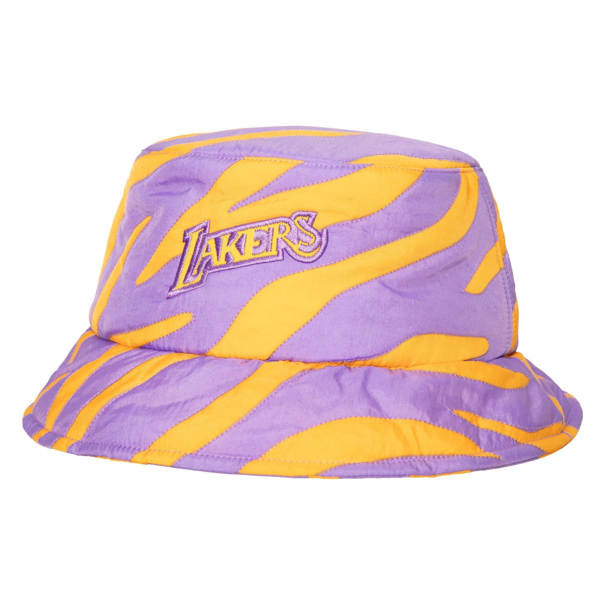 panama-mitchell-ness-x-melody-ehsani-quilted-los-angeles-lakers-bucket-hat