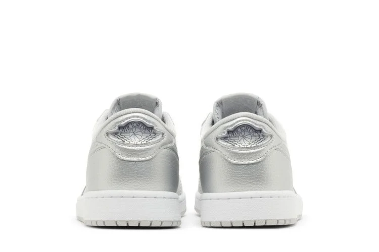 Кроссовки Air Jordan 1 Retro Low OG 'Metallic Silver'