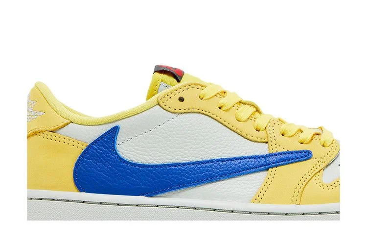 Кроссовки Travis Scott x Wmns Air Jordan 1 Retro Low OG SP 'Canary'