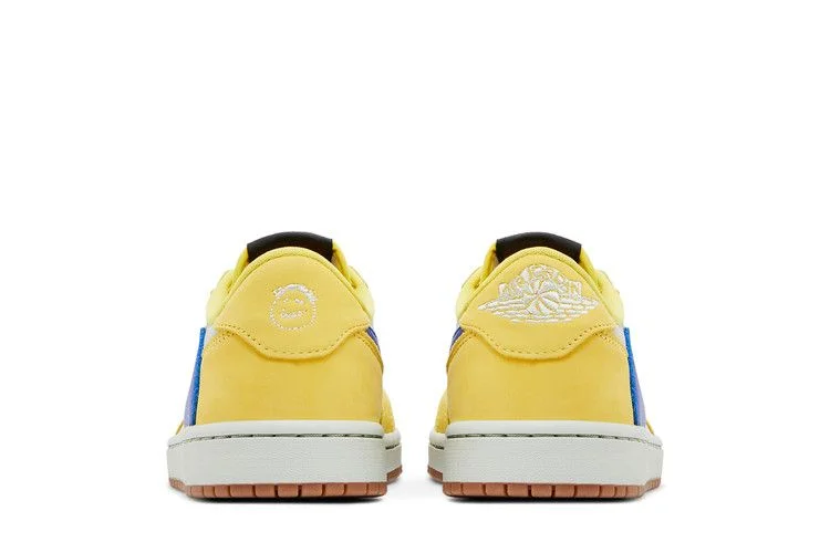 Кроссовки Travis Scott x Wmns Air Jordan 1 Retro Low OG SP 'Canary'