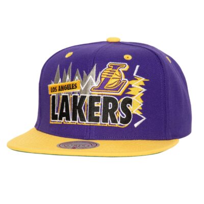 Mitchell-Ness-Buzz-Snapback-Los-Angeles-Lakers-Hat