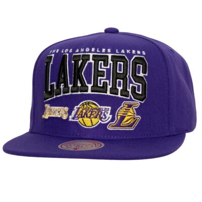 Mitchell-Ness-Champ-Stack-Snapback-Los-Angeles-Lakers-Hat