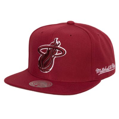 Mitchell-Ness-Christmas-Day-Snapback-NBA-Miami-Heat-Hat