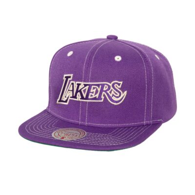 Mitchell-Ness-Contrast-Natural-Snapback-HWC-Los-Angeles-Lakers-Hat