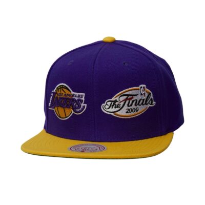 Mitchell-Ness-Dual-Whammy-Snapback-Los-Angeles-Lakers-2009-Hat