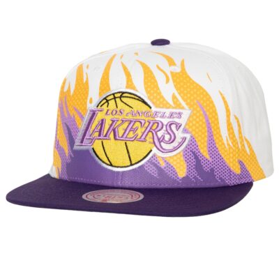 Mitchell-Ness-Hot-Fire-Snapback-HWC-Los-Angeles-Lakers-Hat