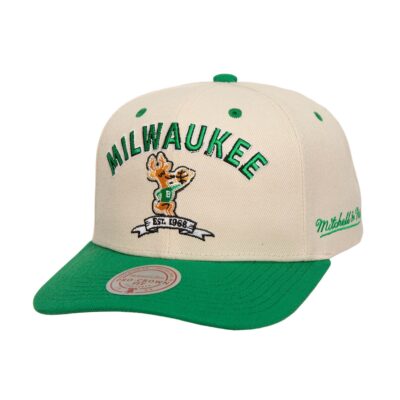 Mitchell-Ness-Legacy-Defined-Pro-Snapback-HWC-Milwaukee-Bucks-Hat