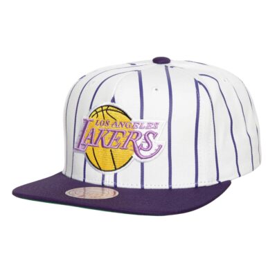 Mitchell-Ness-Retro-Pinstripe-2-Snapback-HWC-Los-Angeles-Lakers-Hat