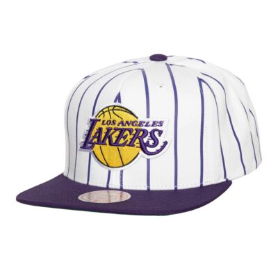 Mitchell-Ness-Retro-Pinstripe-Snapback-Los-Angeles-Lakers-Hat