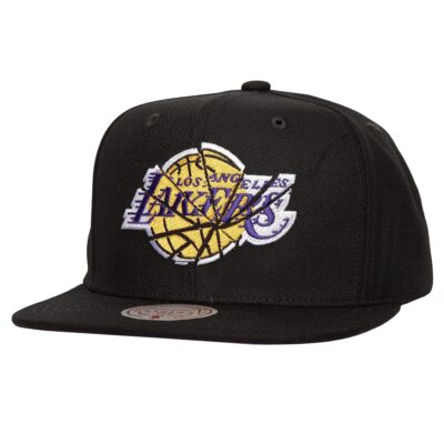 Mitchell-Ness-Shattered-Snapback-Los-Angeles-Lakers-Hat