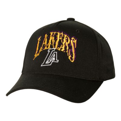 Mitchell-Ness-Suga-Glitch-Stretch-Snapback-Los-Angeles-Lakers-Hat