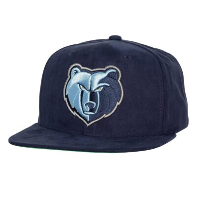 Mitchell-Ness-Sweet-Suede-Snapback-Memphis-Grizzlies-Hat