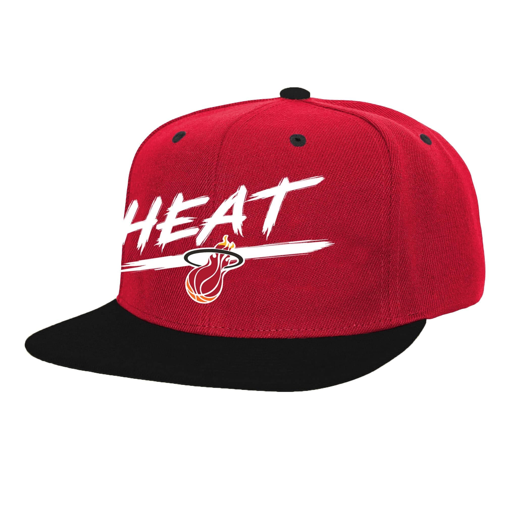 bejsbolka-mitchell-ness-transcript-snapback-hwc-miami-heat-hat