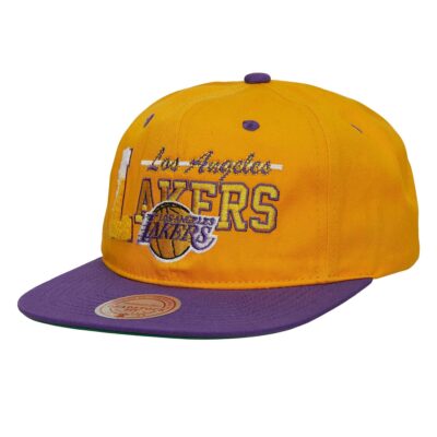 Mitchell-Ness-Varsity-Letter-Snapback-HWC-Los-Angeles-Lakers-Hat