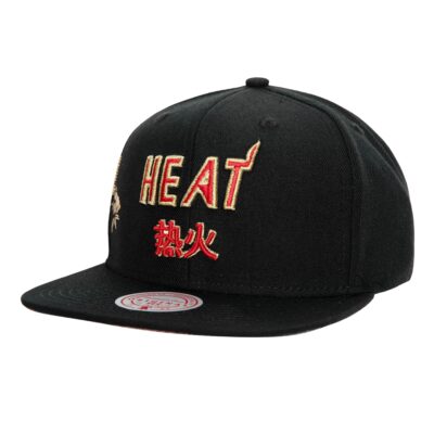 Mitchell-Ness-Water-Tiger-Snapback-HWC-Miami-Heat-Hat