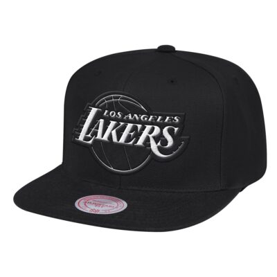 Mitchell-Ness-XL-BWG-Snapback-Los-Angeles-Lakers-Hat