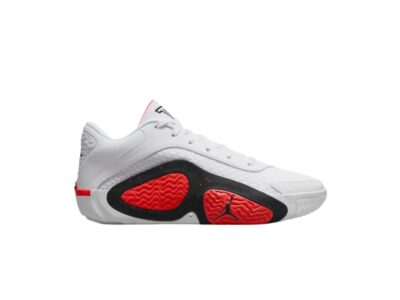 Air Jordan Tatum 2 White Bright Crimson