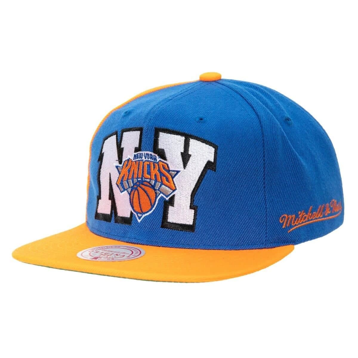 bejsbolka-mitchell-ness-rear-script-deadstock-snapback-new-york-knicks