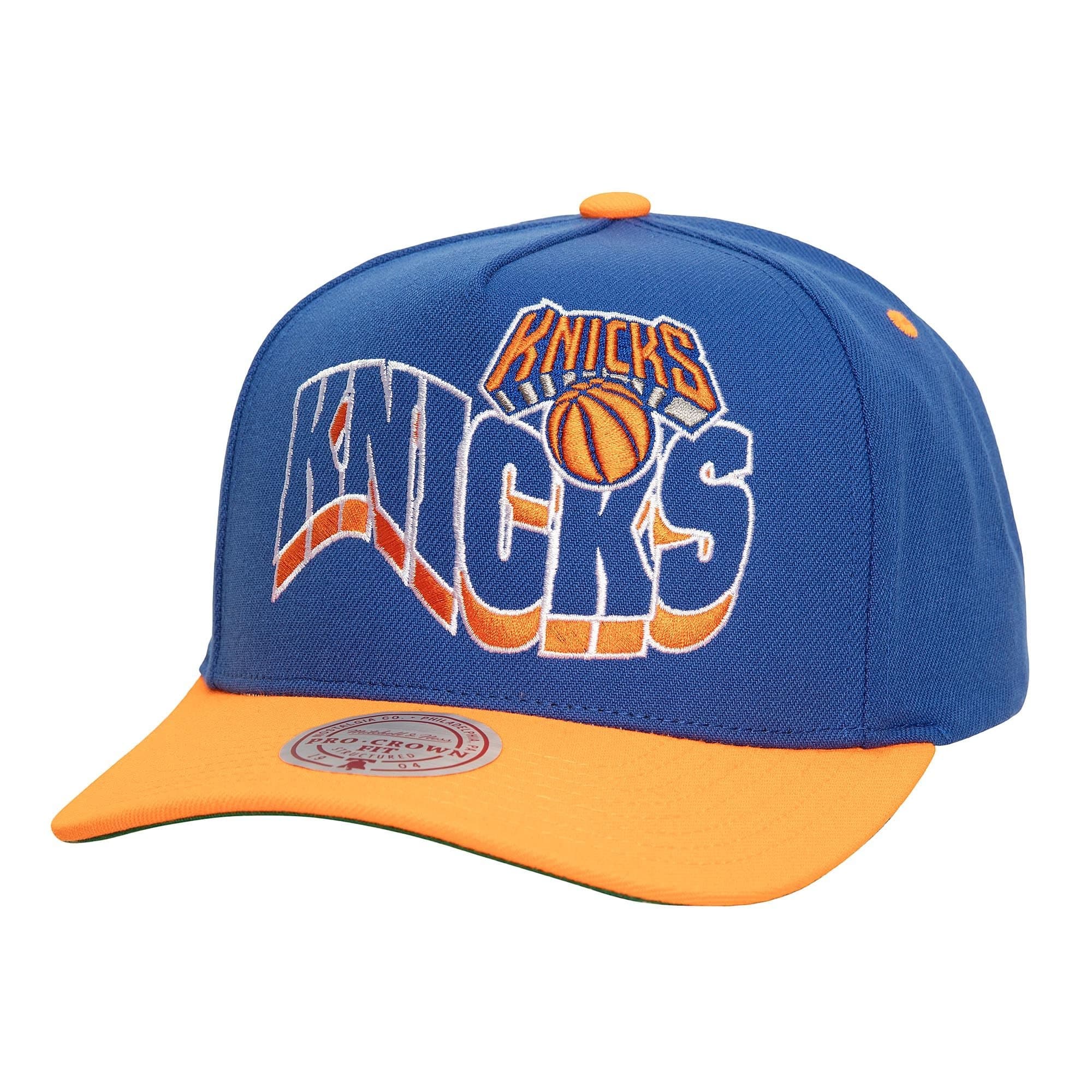 bejsbolka-mitchell-ness-wavy-pro-snapback-new-york-knicks