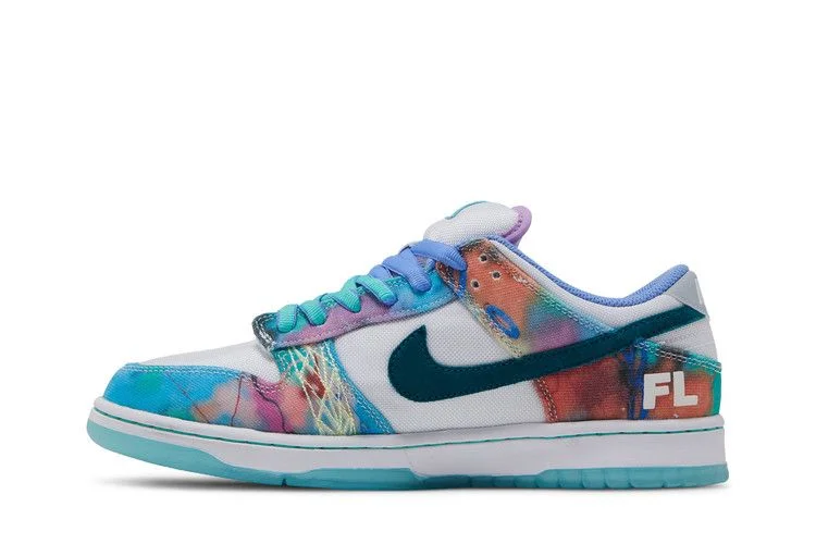 Кроссовки Futura Laboratories x Nike Dunk Low SB 'Bleached Aqua'