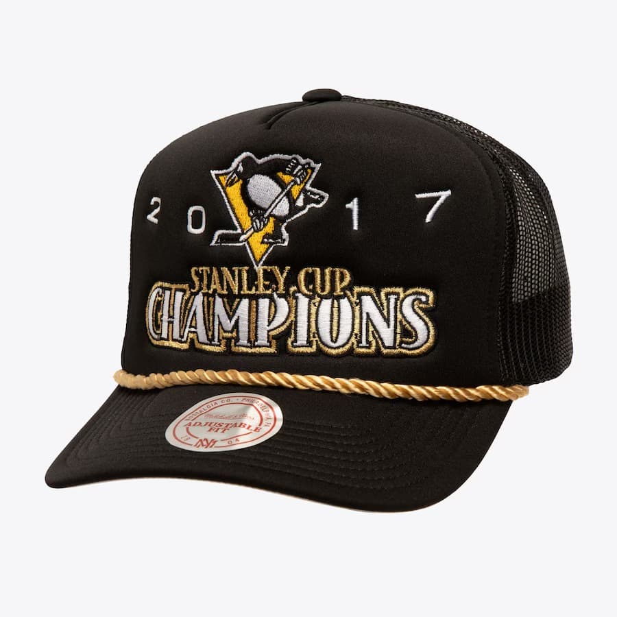 bejsbolka-mitchell-ness-black-pittsburgh-penguins-golden-champs-trucker-snapback-hat