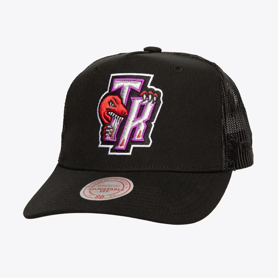 bejsbolka-mitchell-ness-black-toronto-raptors-hardwood-classics-monogram-trucker-snapback-hat