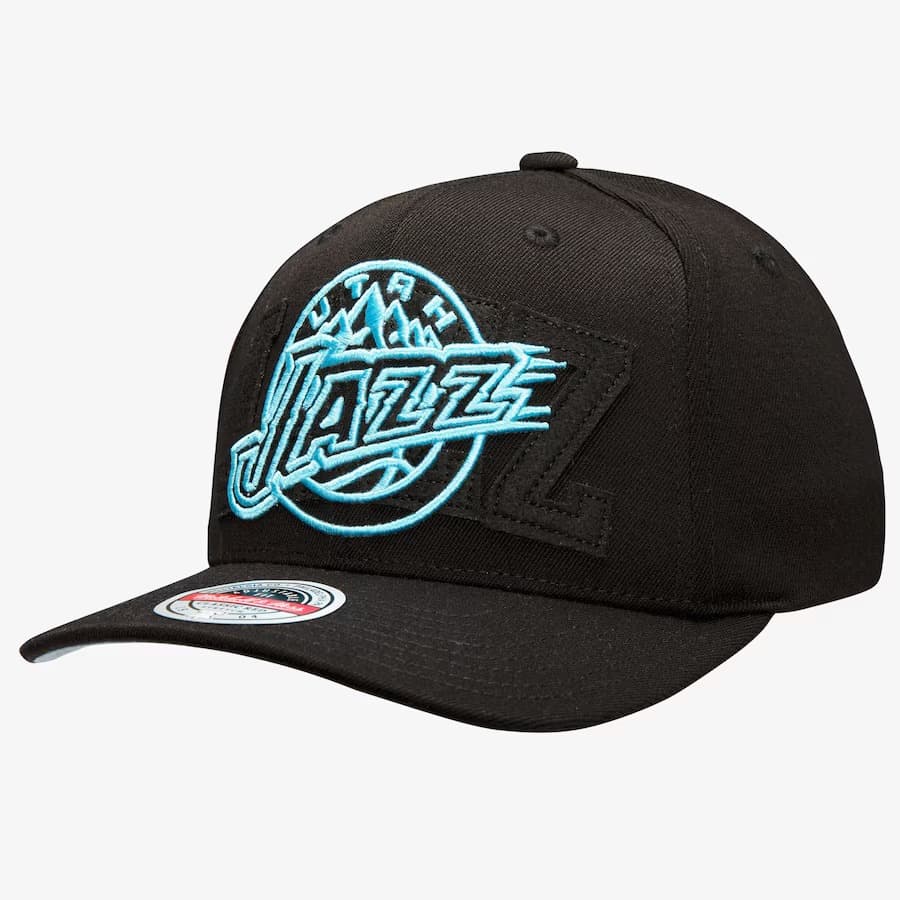 bejsbolka-mitchell-ness-black-utah-jazz-hardwood-classics-triple-double-classic-snapback-hat