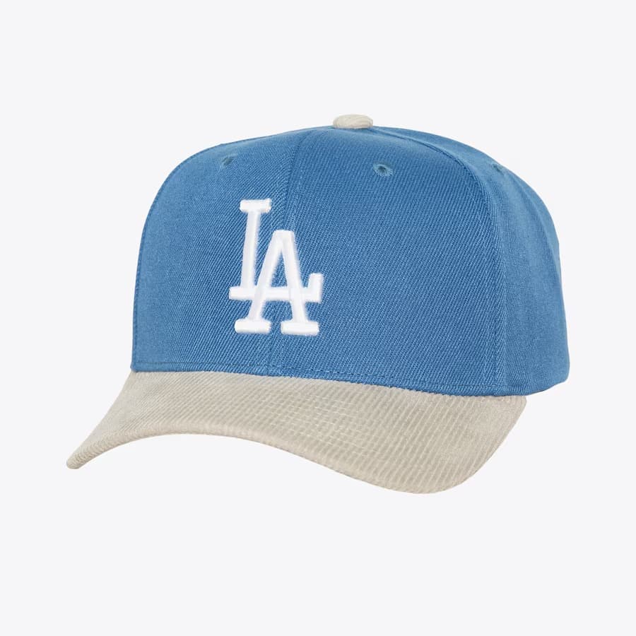 bejsbolka-mitchell-ness-denim-los-angeles-dodgers-cord-pro-snapback-hat