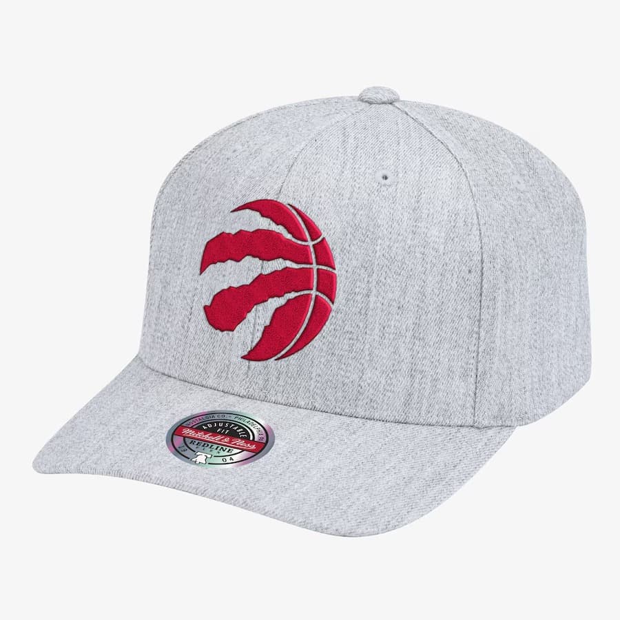 bejsbolka-mitchell-ness-heather-gray-toronto-raptors-team-classic-snapback-hat