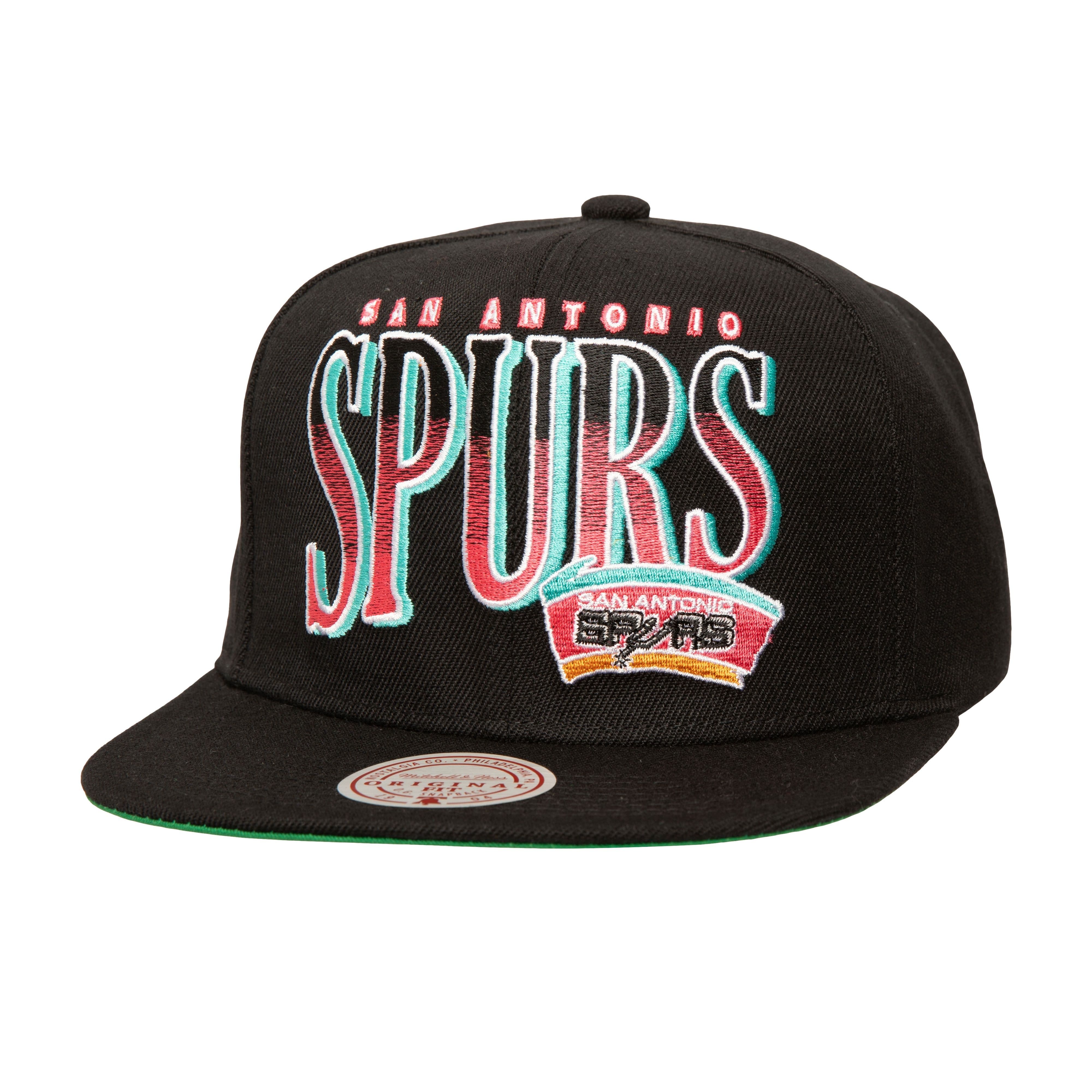 bejsbolka-mitchell-ness-line-work-snapback-hwc-san-antonio-spurs