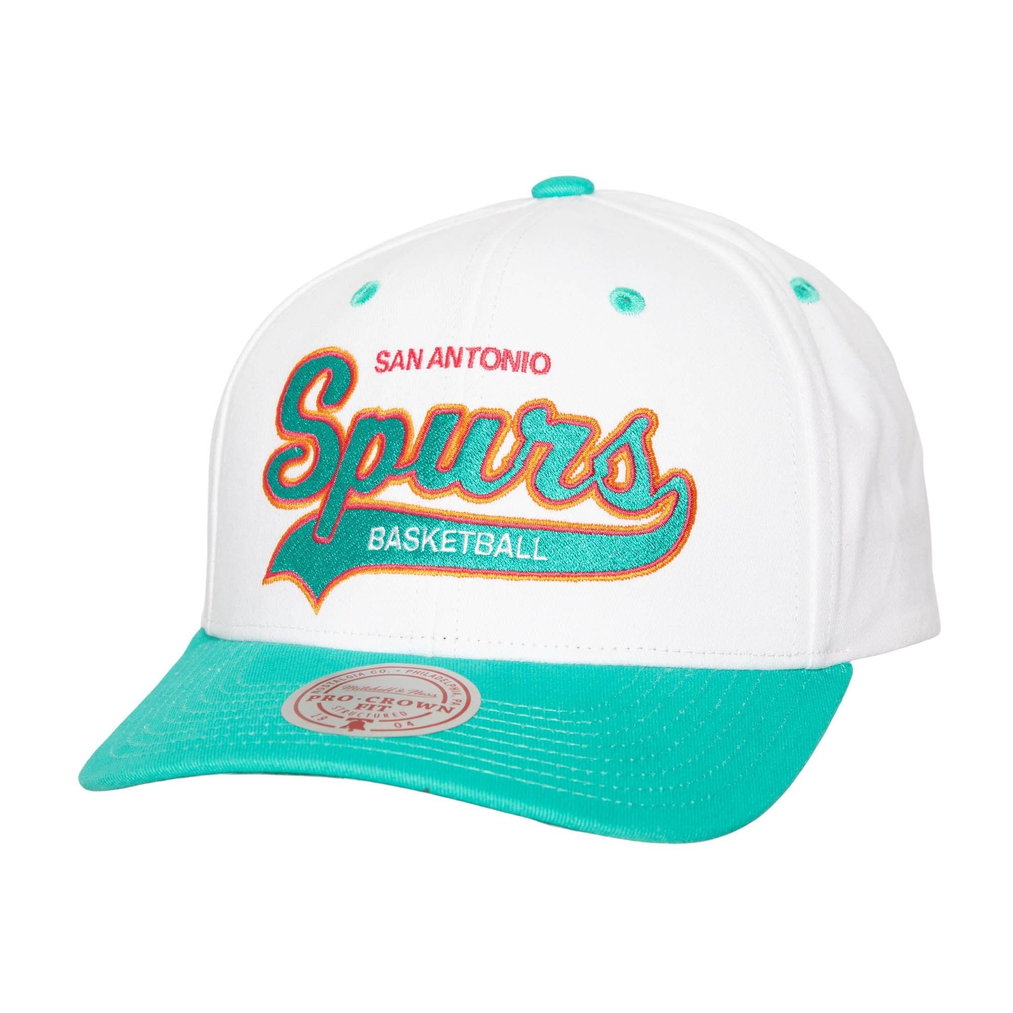 bejsbolka-mitchell-ness-tail-sweep-pro-snapback-hwc-san-antonio-spurs