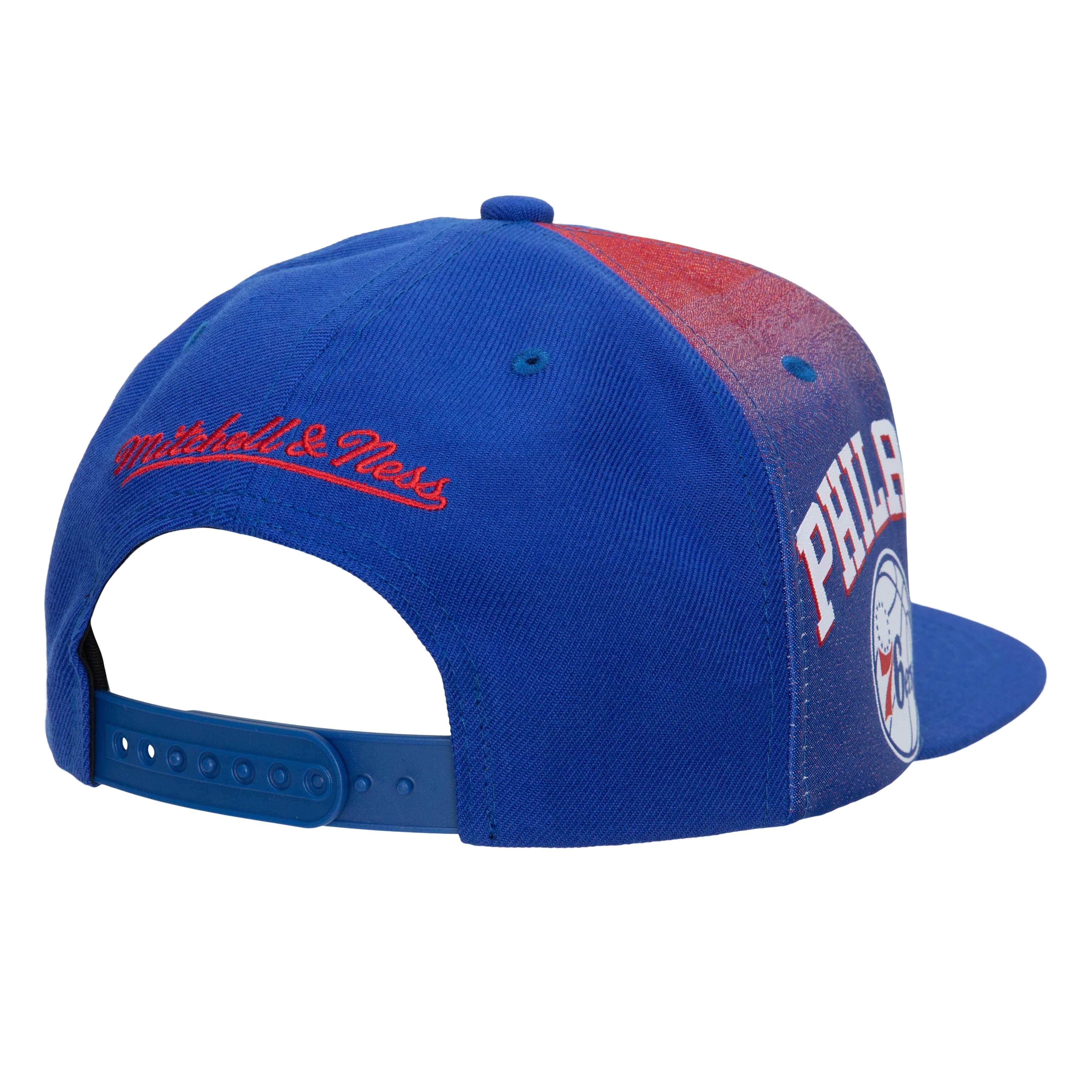 Бейсболка Mitchell & Ness Tapestry Snapback Philadelphia 76ers