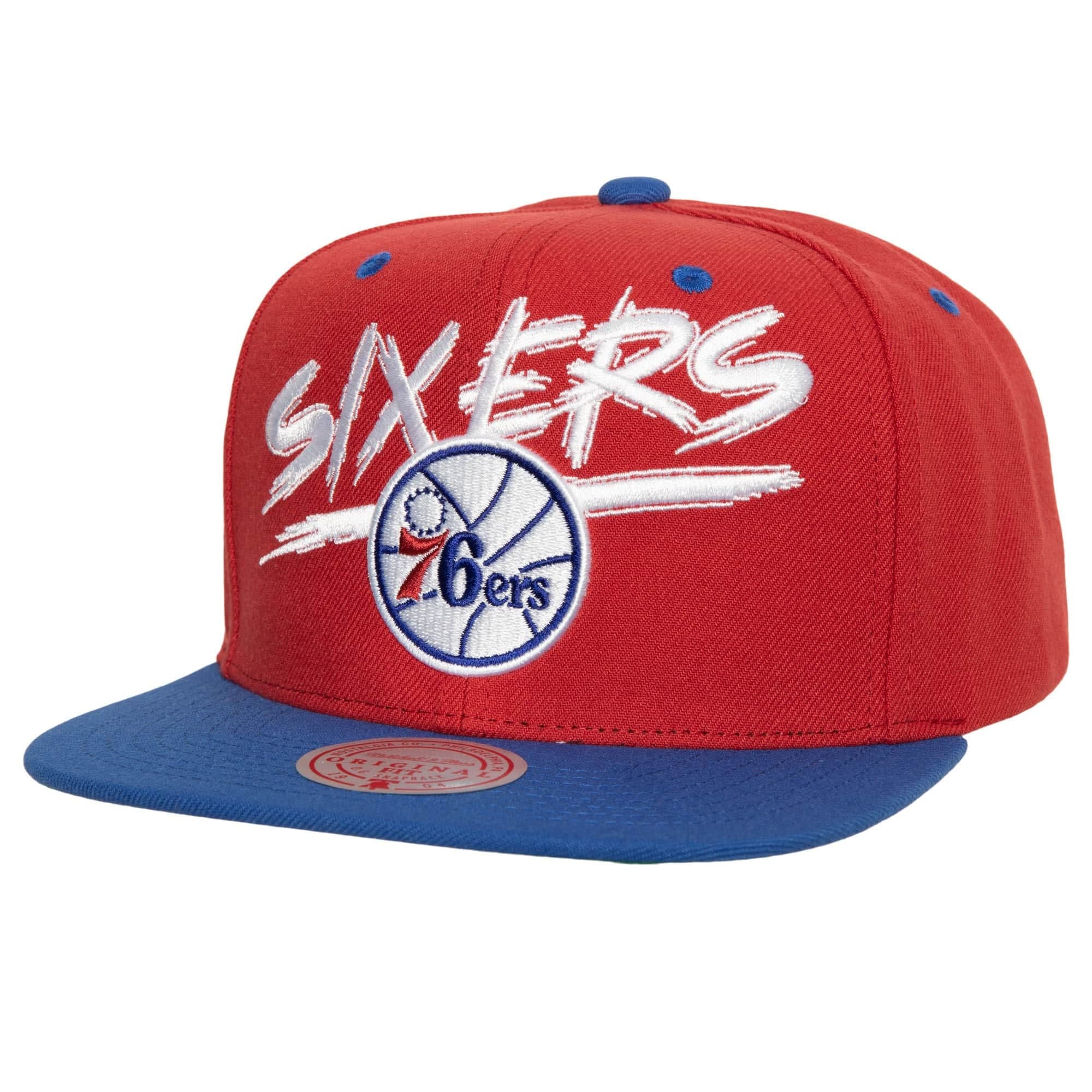 bejsbolka-mitchell-ness-transcript-snapback-hwc-philadelphia-76ers