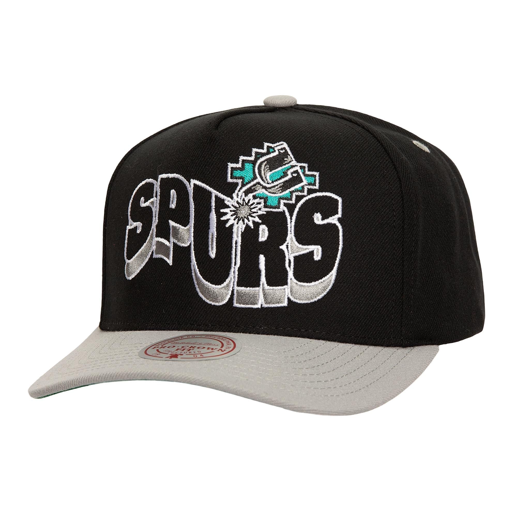 bejsbolka-mitchell-ness-wavy-pro-snapback-hwc-san-antonio-spurs