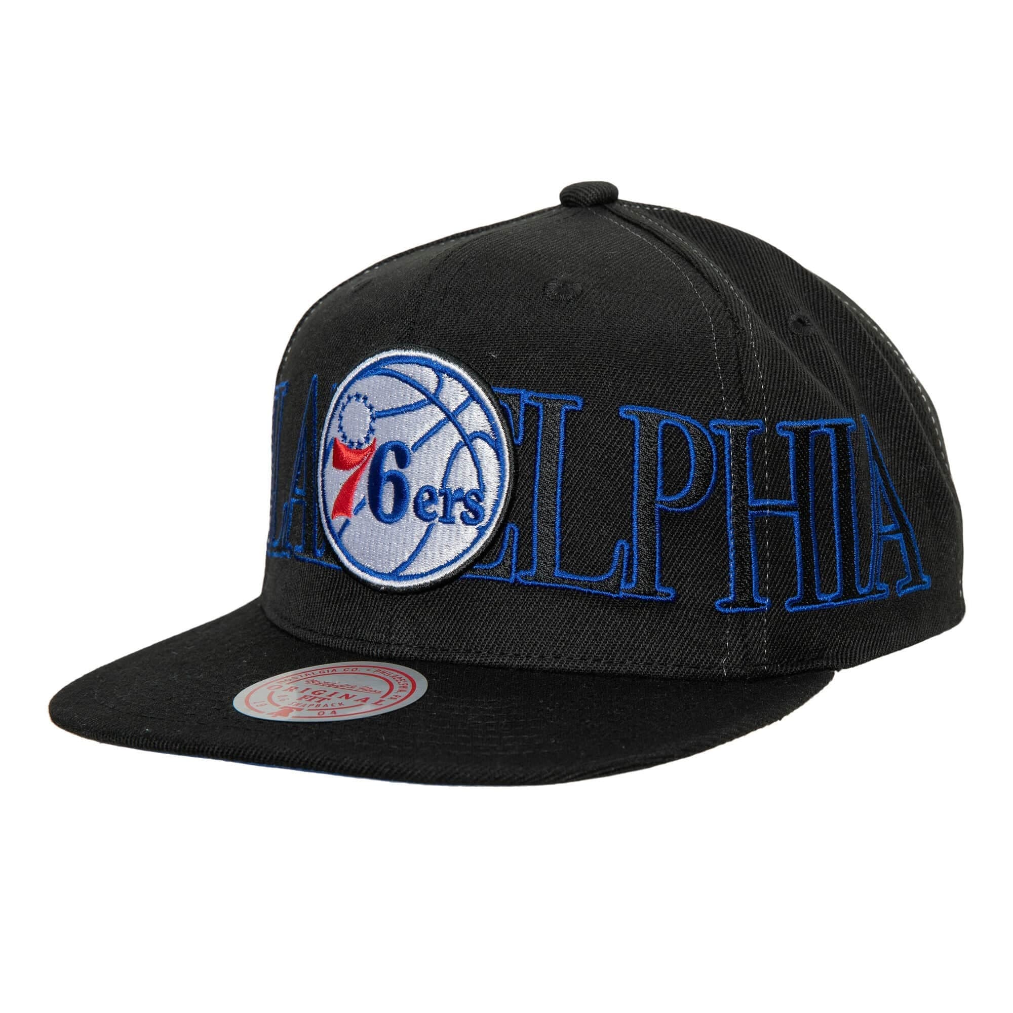 Бейсболка Mitchell & Ness Winner Circle Snapback Philadelphia 76ers