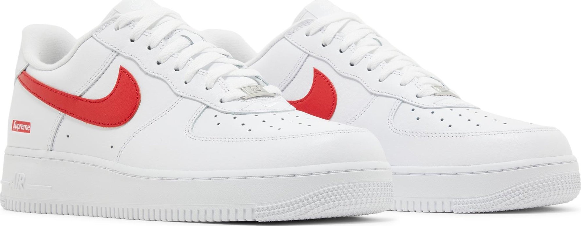 Air force 1 supreme red best sale