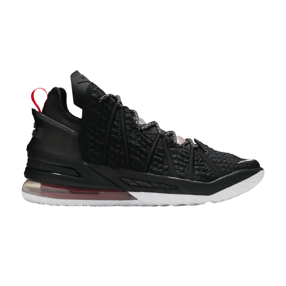 Кроссовки Nike LeBron 18 'Black University Red'
