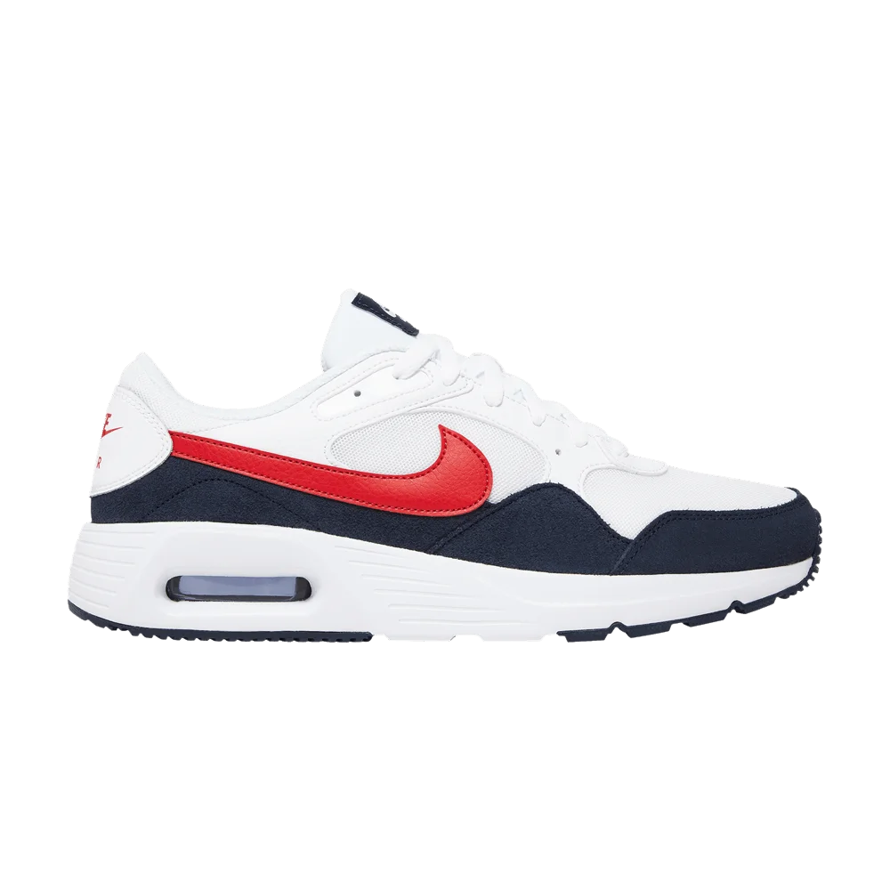 Кроссовки Nike Air Max SC 'White University Red'