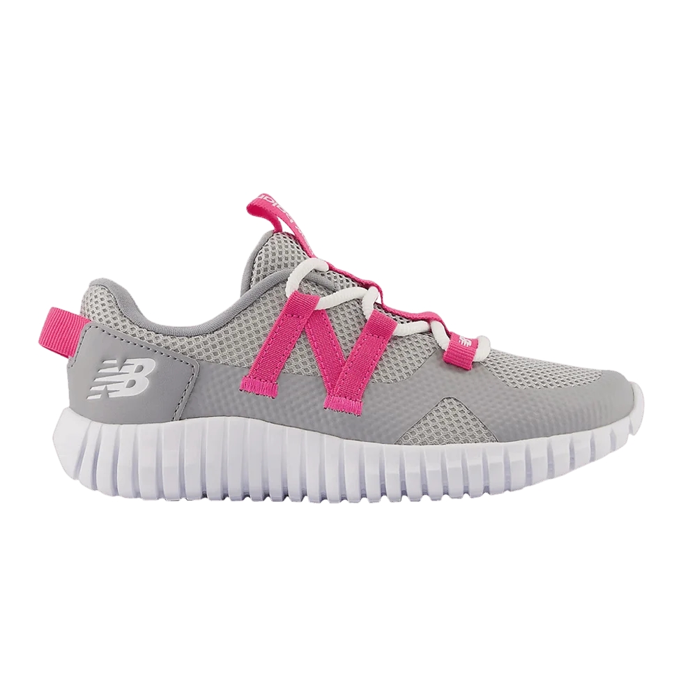Кроссовки New Balance Playgruv v2 Bungee Little Kid 'Grey Hi-Pink'