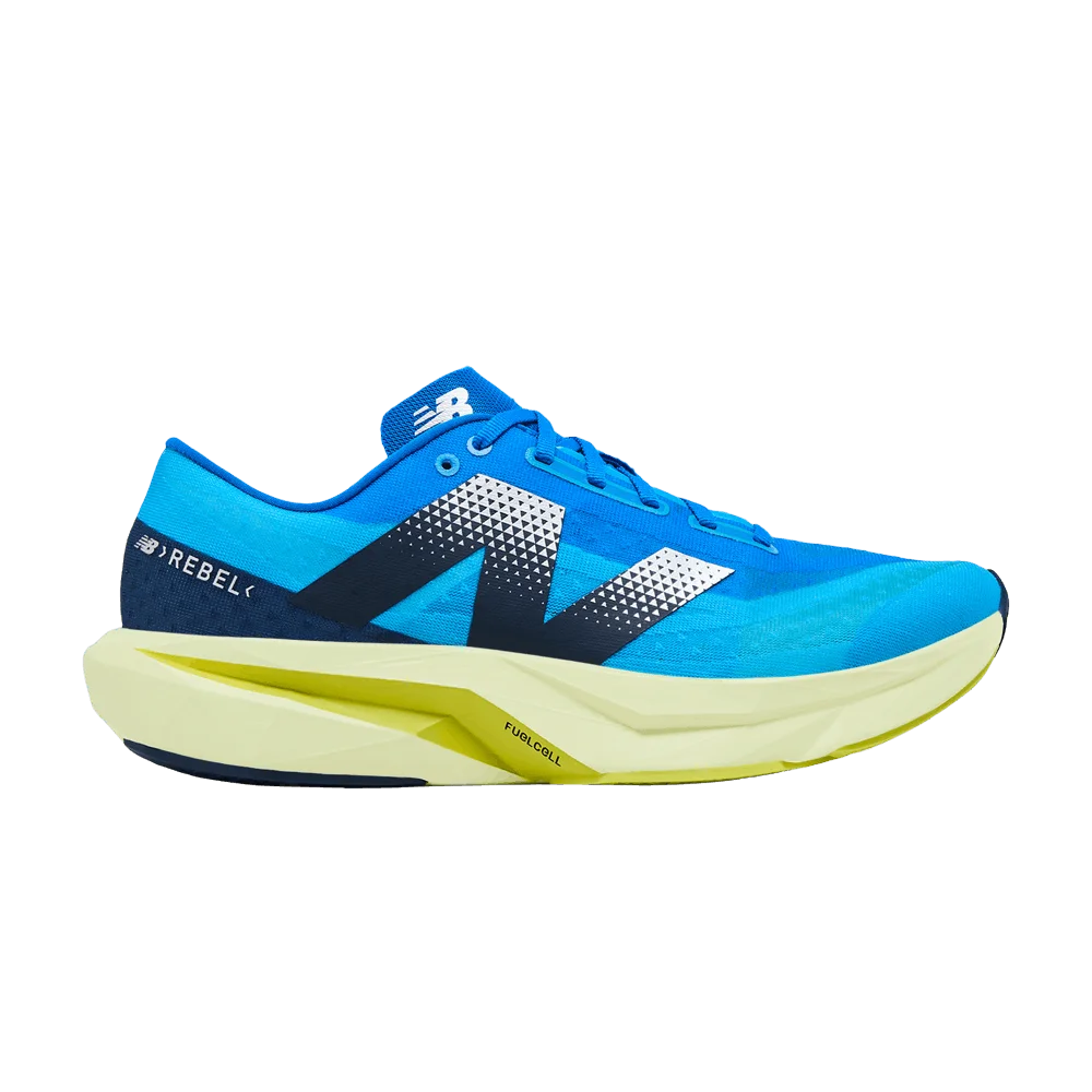 Кроссовки New Balance FuelCell Rebel v4 'Spice Blue Limelight'