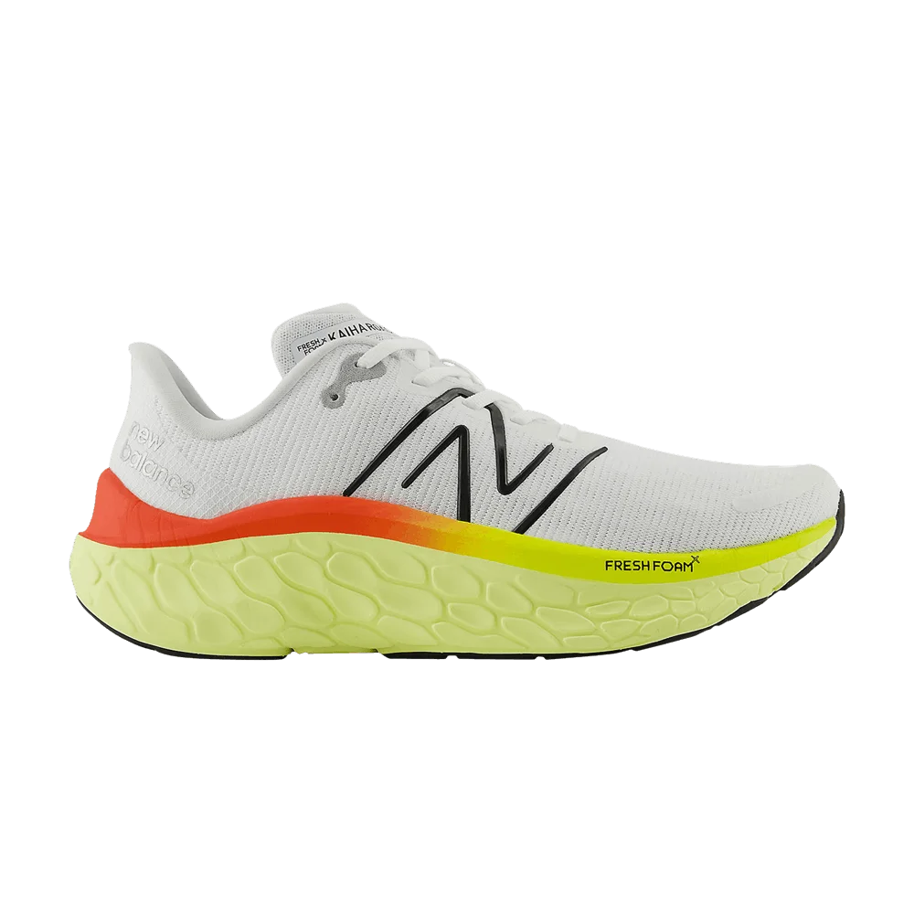 Кроссовки New Balance Fresh Foam X Kaiha Road 2E Wide 'White Black Neo Flame'