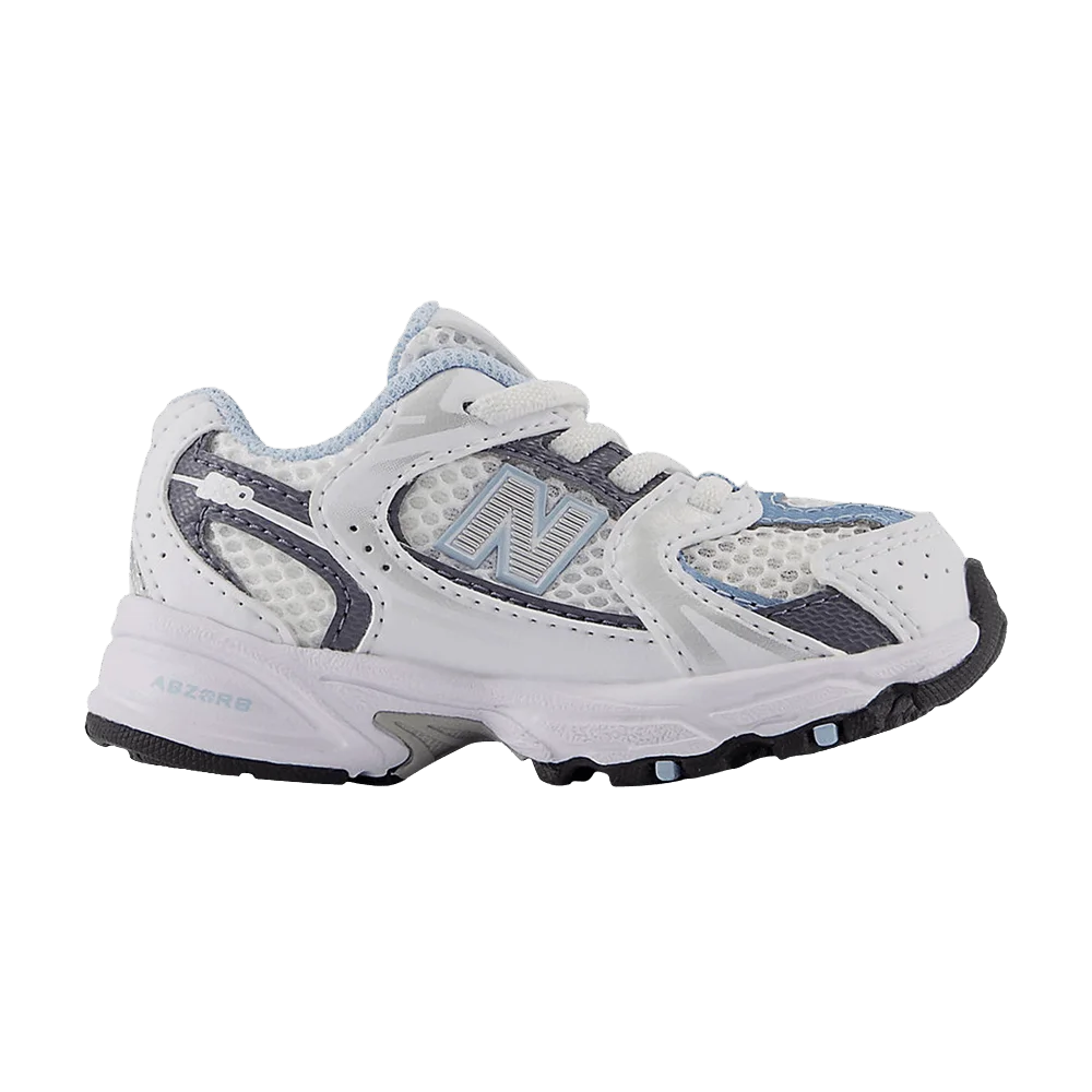 Кроссовки New Balance 530 Bungee Toddler 'White Light Chrome Blue'