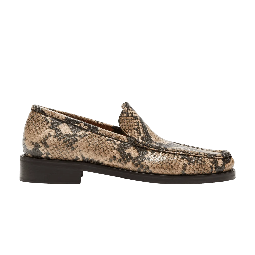 Кроссовки Acne Studios Loafer 'Beige Snake Print'